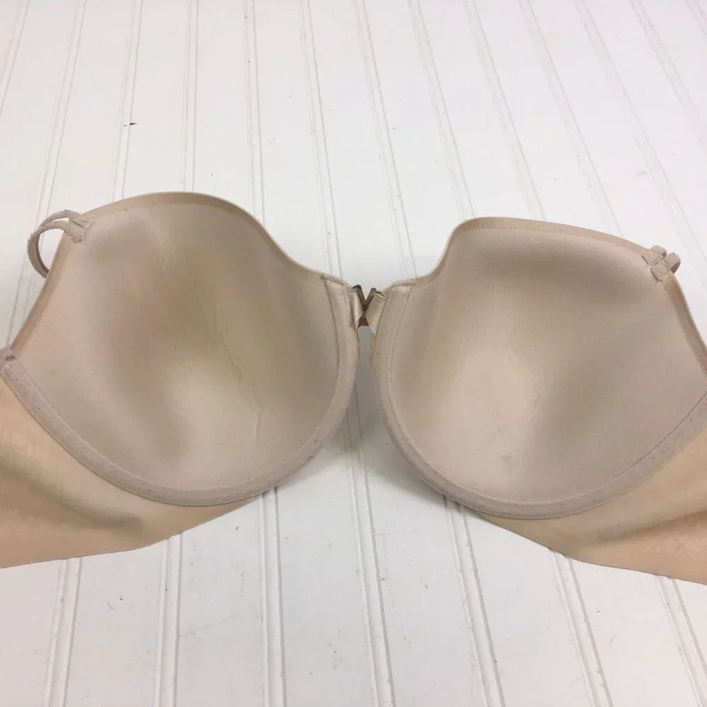 Victorias Secret Lined Demi Underwire Nude Bra Size 36DDD - Picture 3 of 13